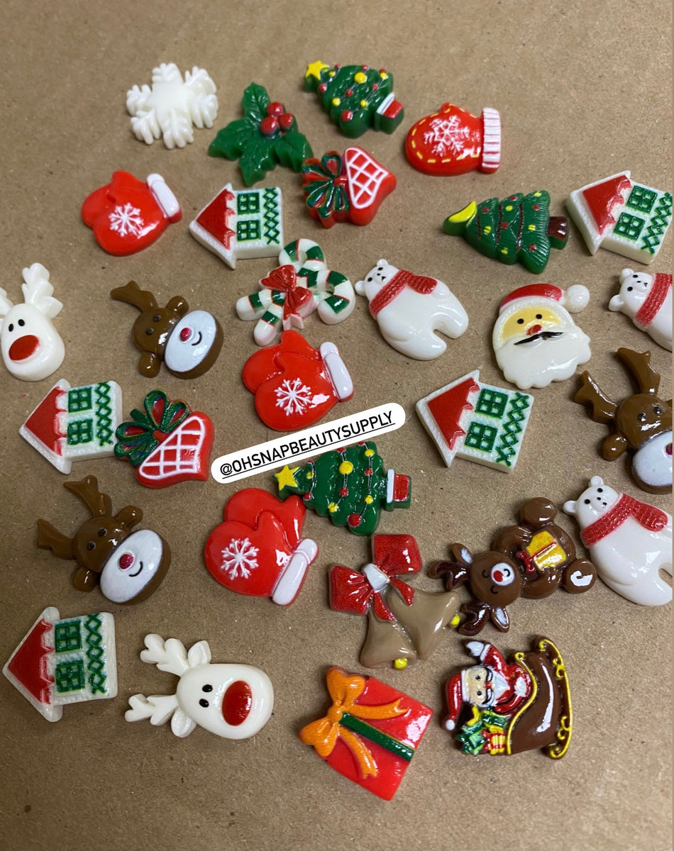 3D GIANT CHRISTMAS Charms 🤶 🎅 🎄