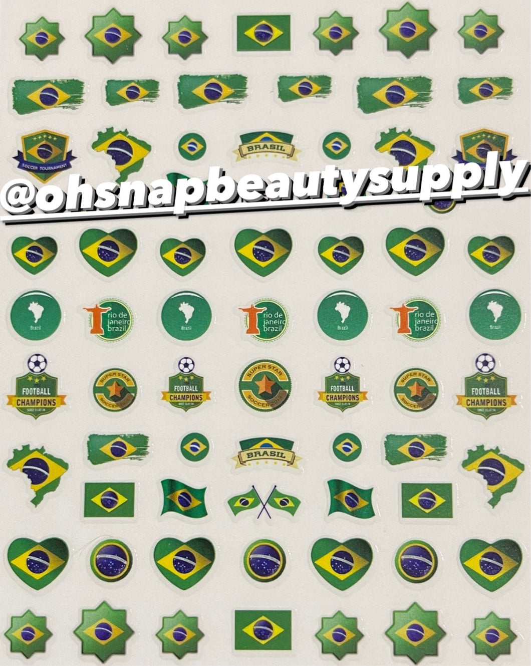 * COUNTRY Brazil 1196 Sticker
