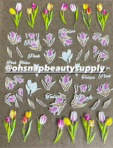 * FLOWER Tulips 5D-26 Sticker