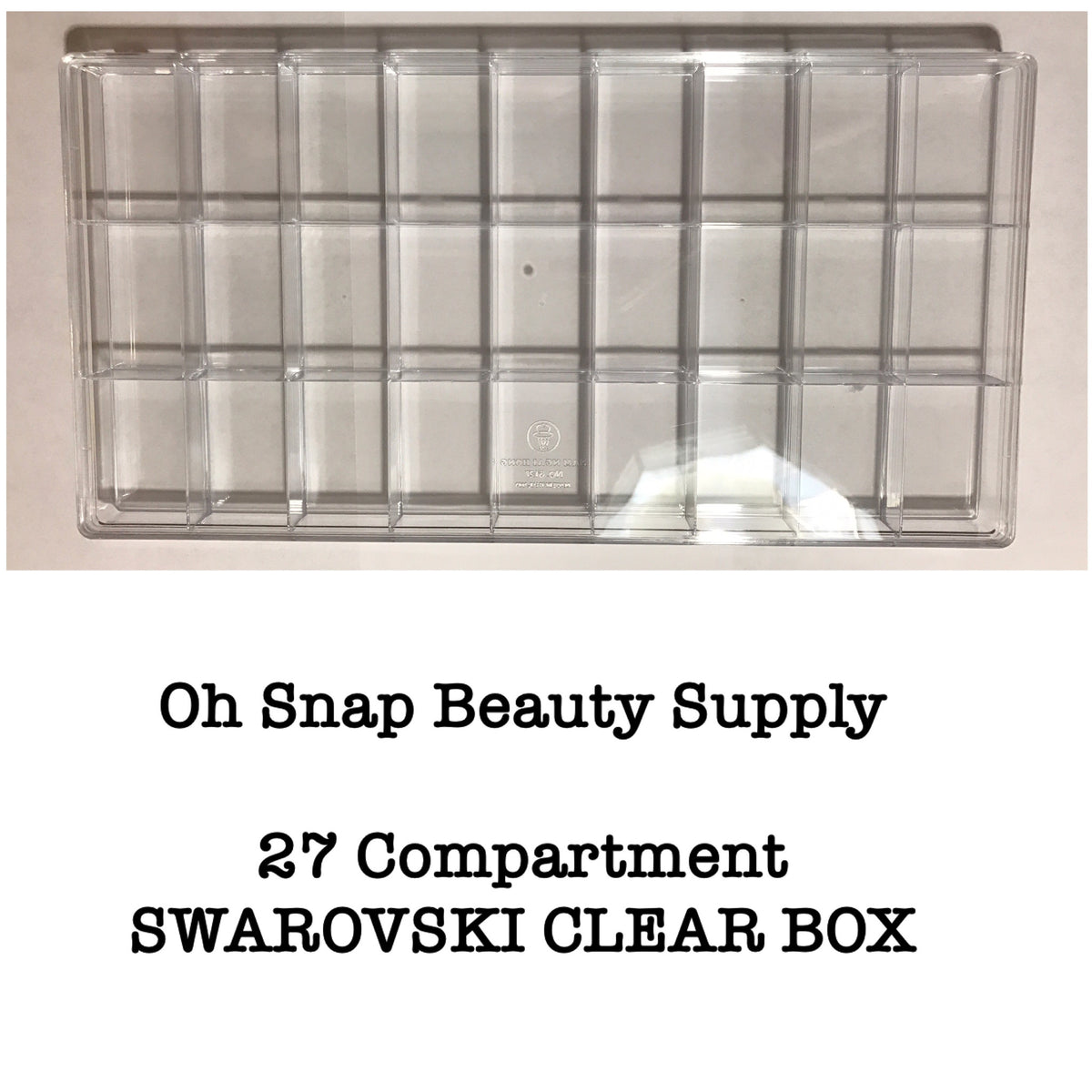 Swarovski® Crystal Storage Box - Gel Essentialz