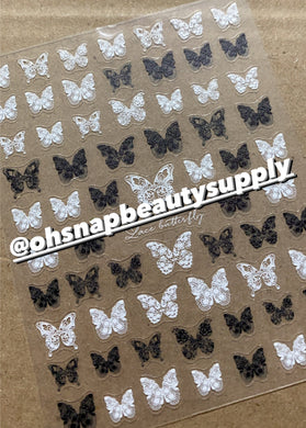 ***Lace Butterfly 265 Sticker