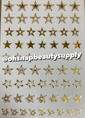 Holo Gold Star ⭐️ 3357 Sticker