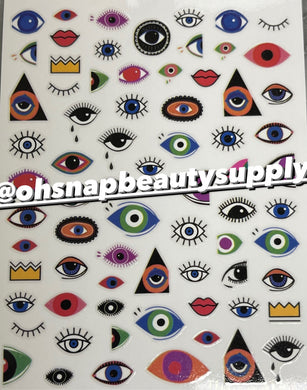 * Eye & Hamsa WG887 Sticker