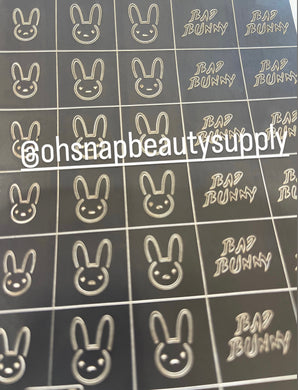 Nail Stencil - Bunny (NL15)