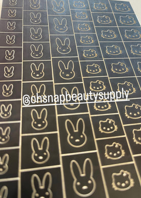 Nail Stencil - Bunny (NL16)