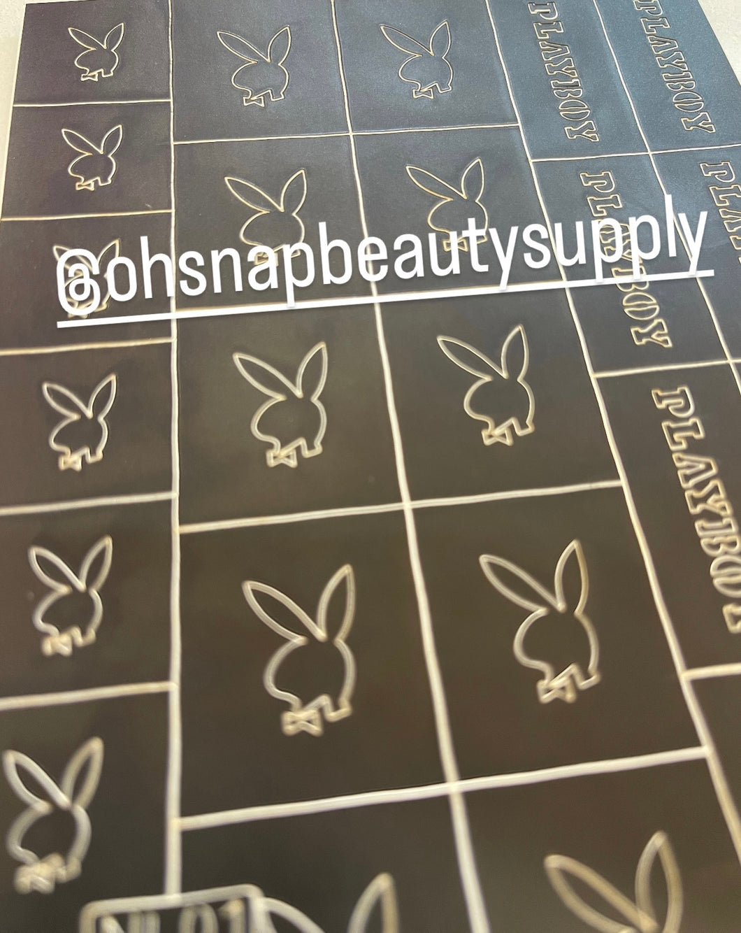 Nail Stencil - Bunny (NL01)