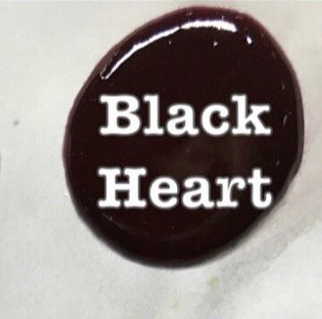 BLACK HEART (Dark Plum/Almost Black)