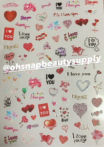 LOVE 07-31 Sticker