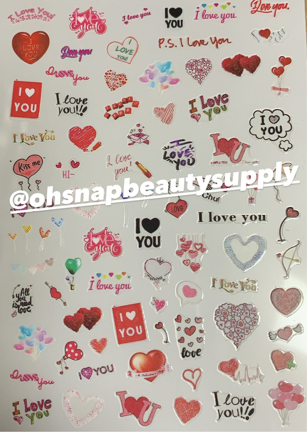LOVE 07-31 Sticker
