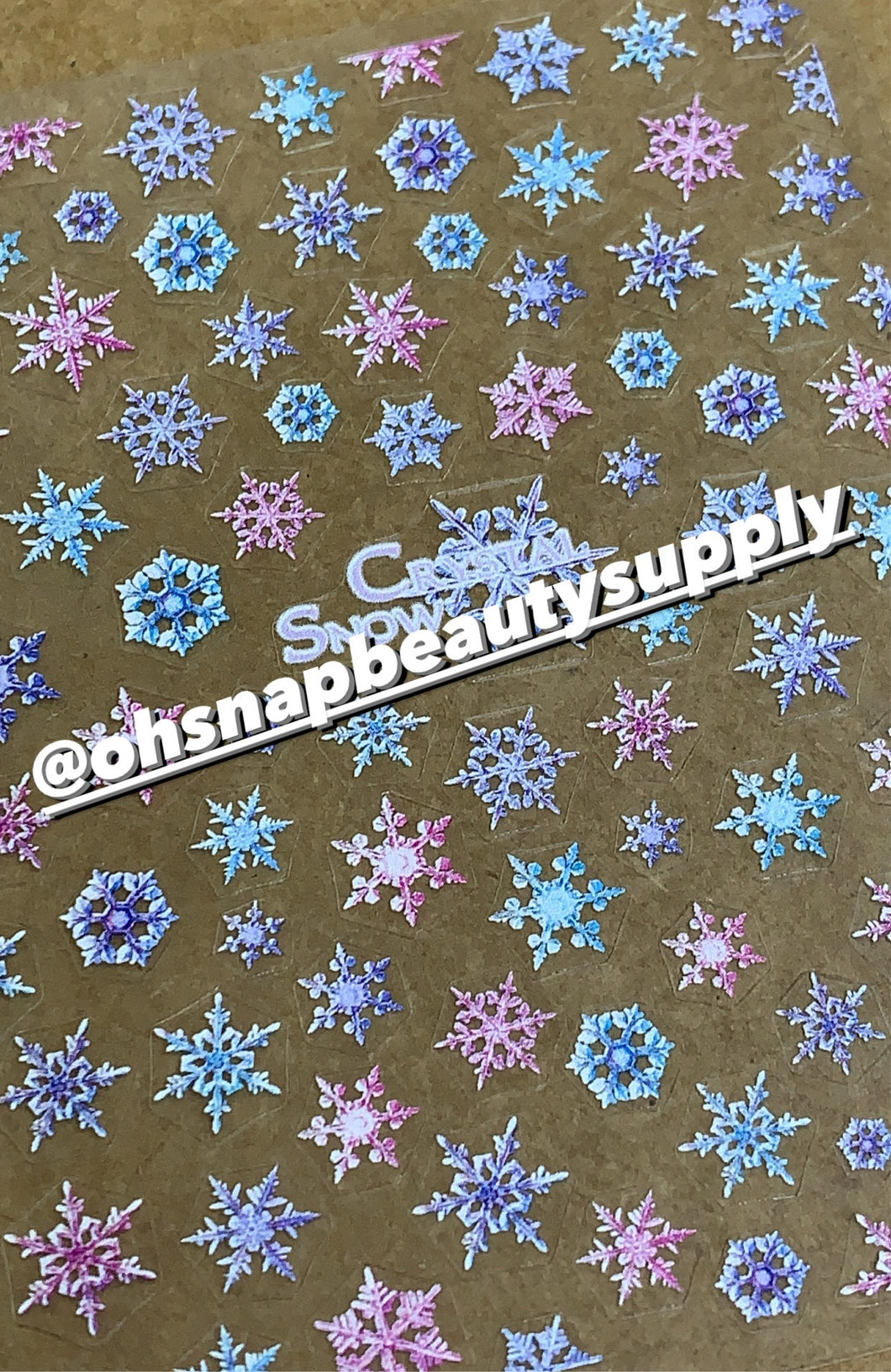 ***Color Snowflakes PRO 085 Sticker