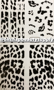 Black Animal Print  SP229 Sticker