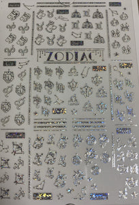 Silver ZODIAC R087 Sticker