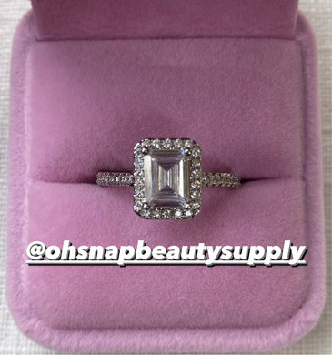 Fashion Jewelry - Silver Ring (N13DIAMOND)