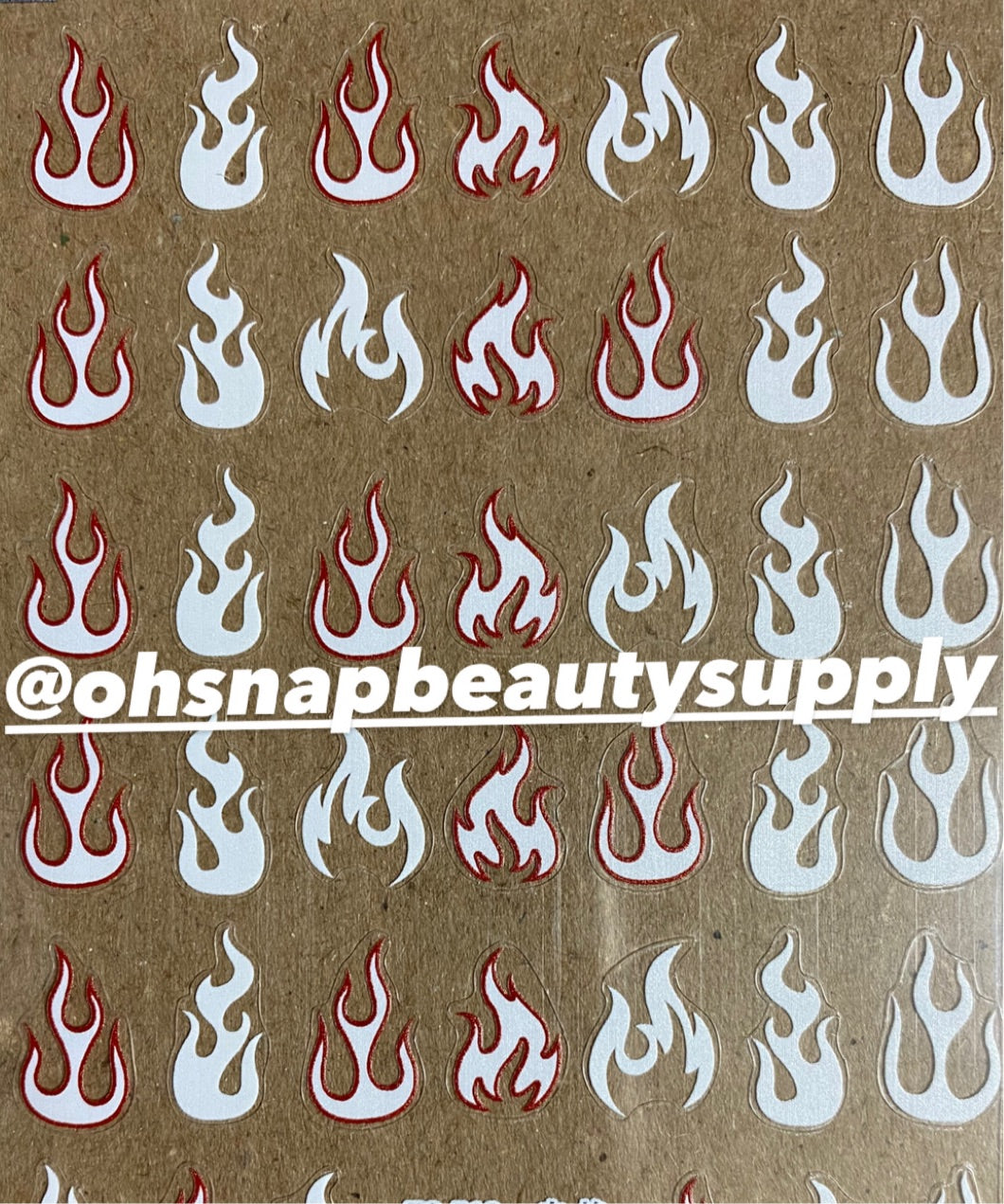 *** Flame 518 Sticker