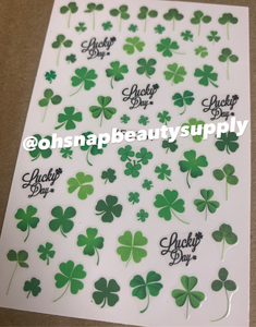 Lucky Day (Green) 3367 Sticker
