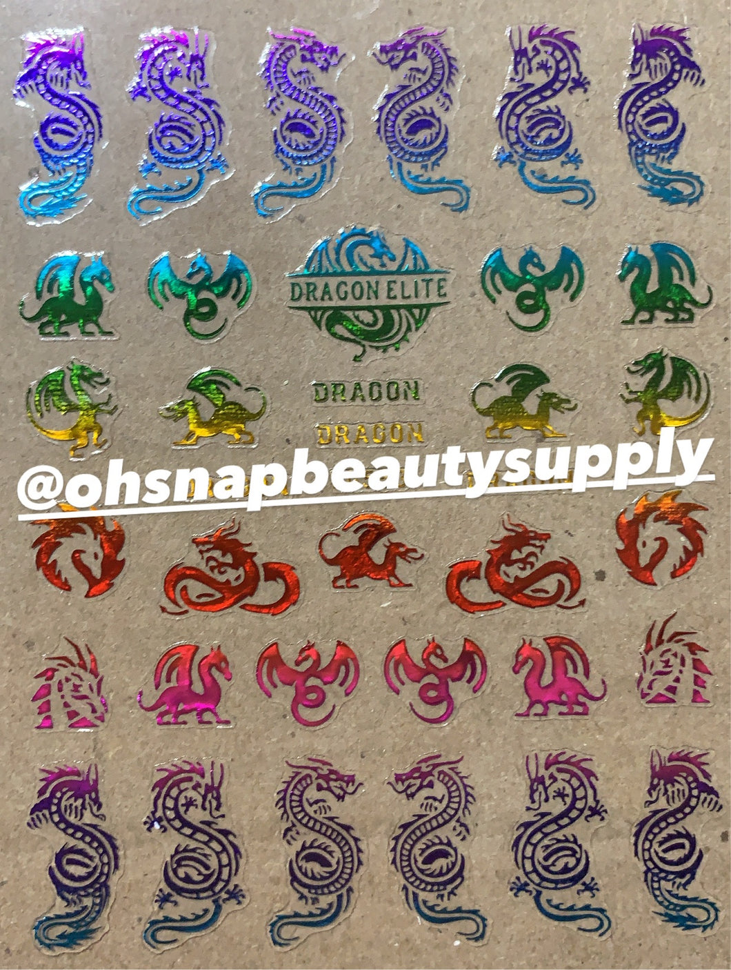 Color Dragon 553 Sticker