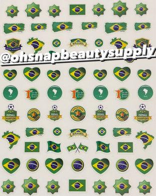 * COUNTRY Brazil 1196 Sticker