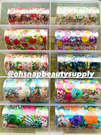 Clear Tropical (Mix) Transfer Foils