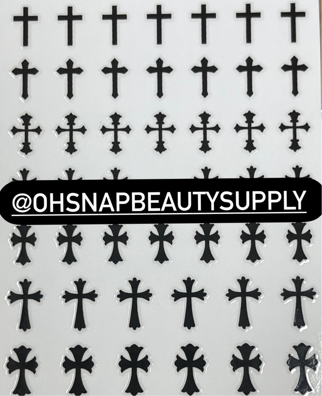 *Black Cross 2205 Sticker