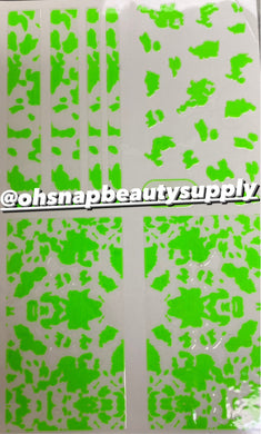 Green Animal Print  SP228 Sticker