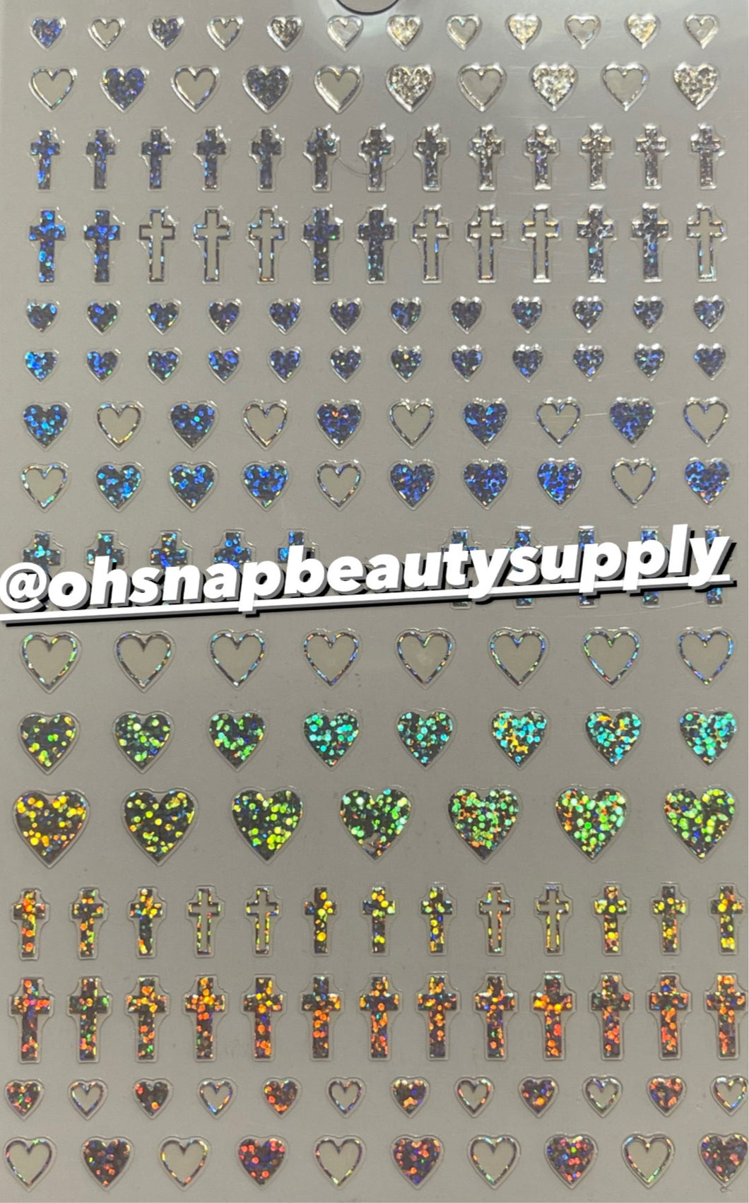 *** Holo Silver SYMBOL F333 Sticker