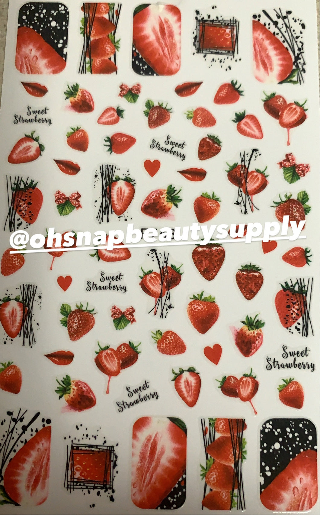 Strawberry (Fruit) 763 Sticker