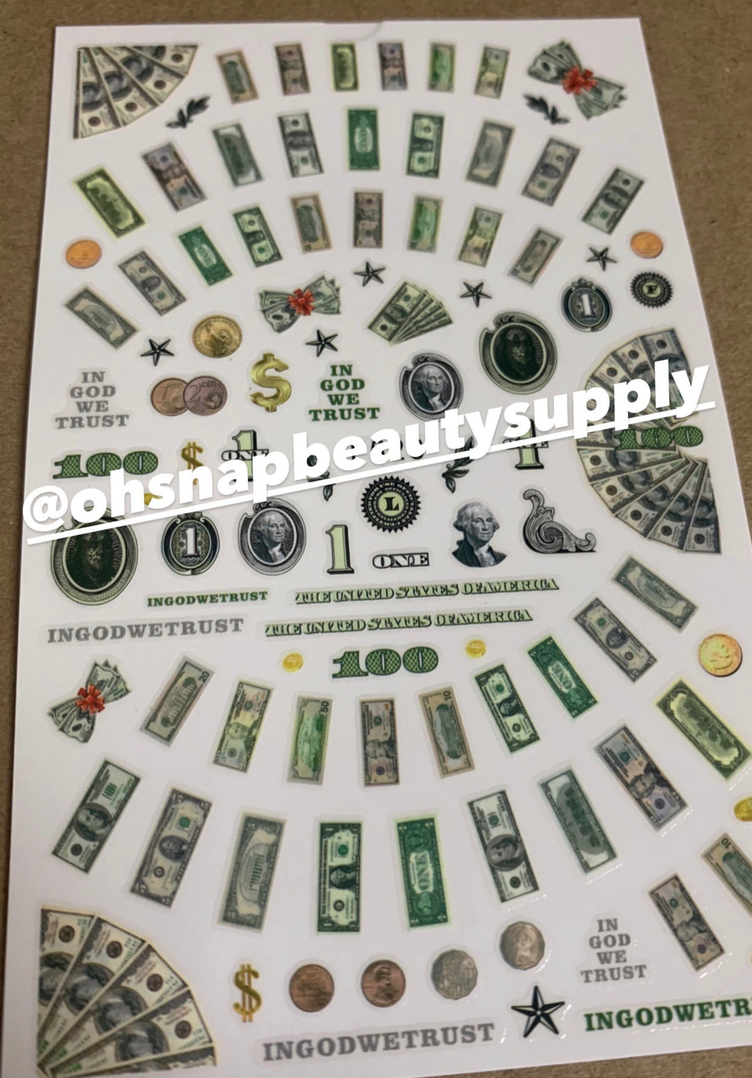 Money F523 Sticker