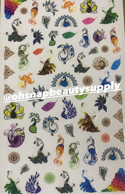 ***Peacocks 710 Sticker