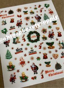 Merry Christmas 902 Sticker