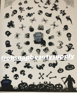 **** Halloween D4685 Sticker