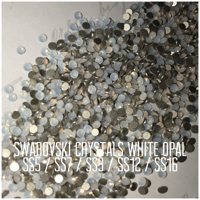 Swarovski Crystals White Opal SS5- SS16