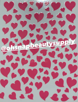***Pink  Heart ♥️ D4213 Sticker