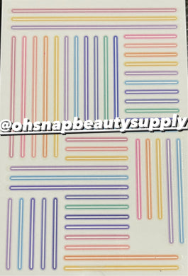 * Neon Line R094 Sticker