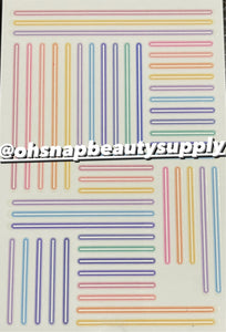 * Neon Line R094 Sticker