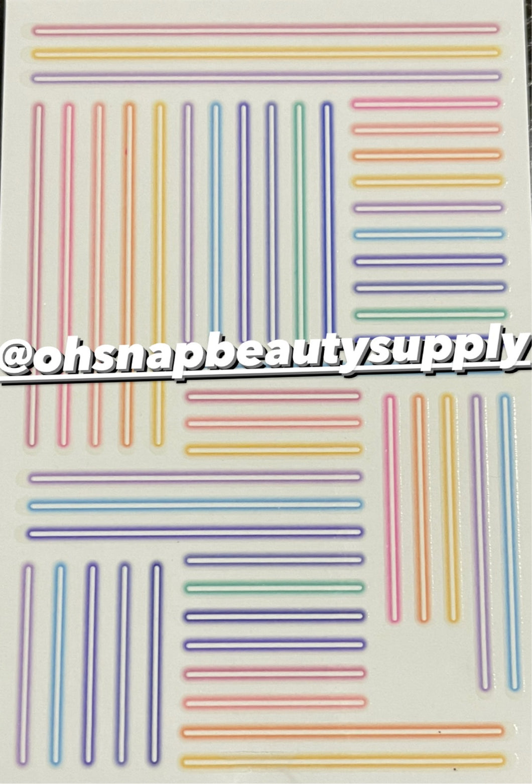 * Neon Line R094 Sticker