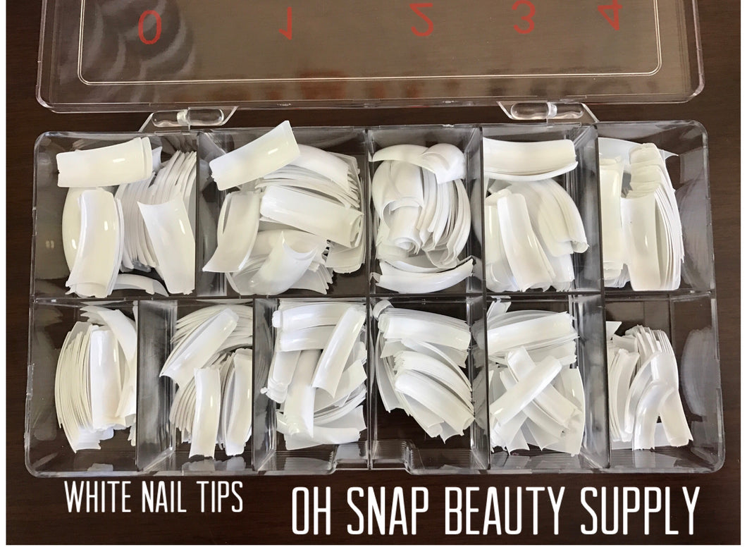 White Nail Tips