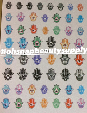 *** Hamsa Hand WG843 Sticker
