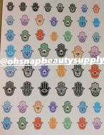 *** Hamsa Hand WG843 Sticker