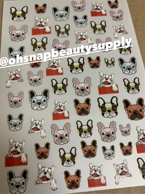 Frenchie 08-09 Sticker