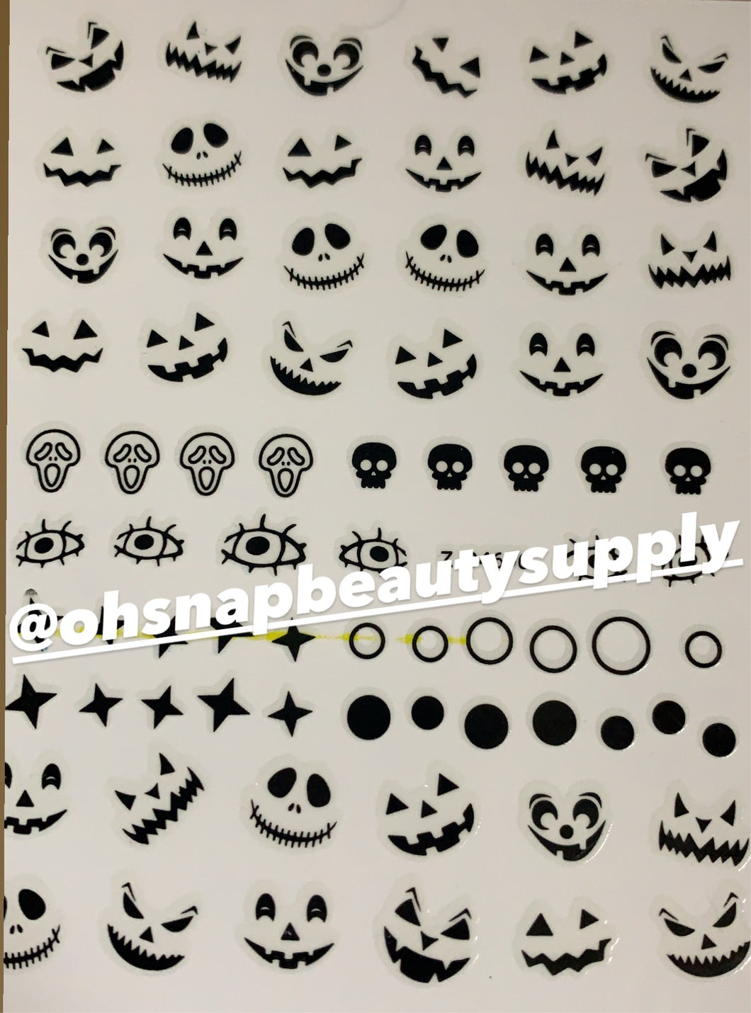 **** Halloween D4696 Sticker