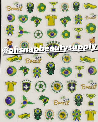 * COUNTRY Brazil 1191 Sticker