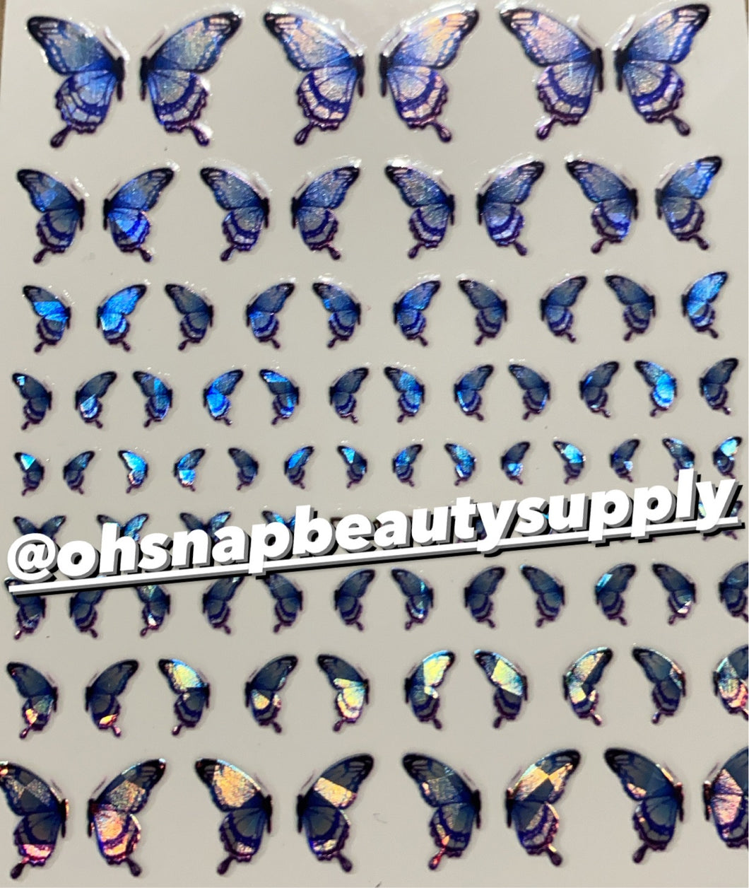 ***Blue Butterfly 1103 Sticker
