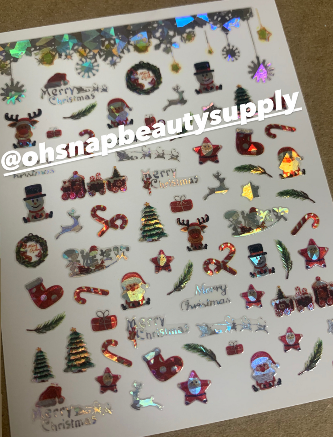 Merry Christmas 3944 Sticker