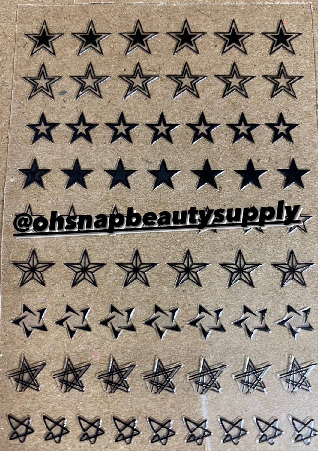Black Star ⭐️ 3357 Sticker