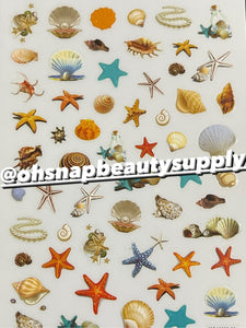 * Seashell Sea Starfish 29-30 Sticker