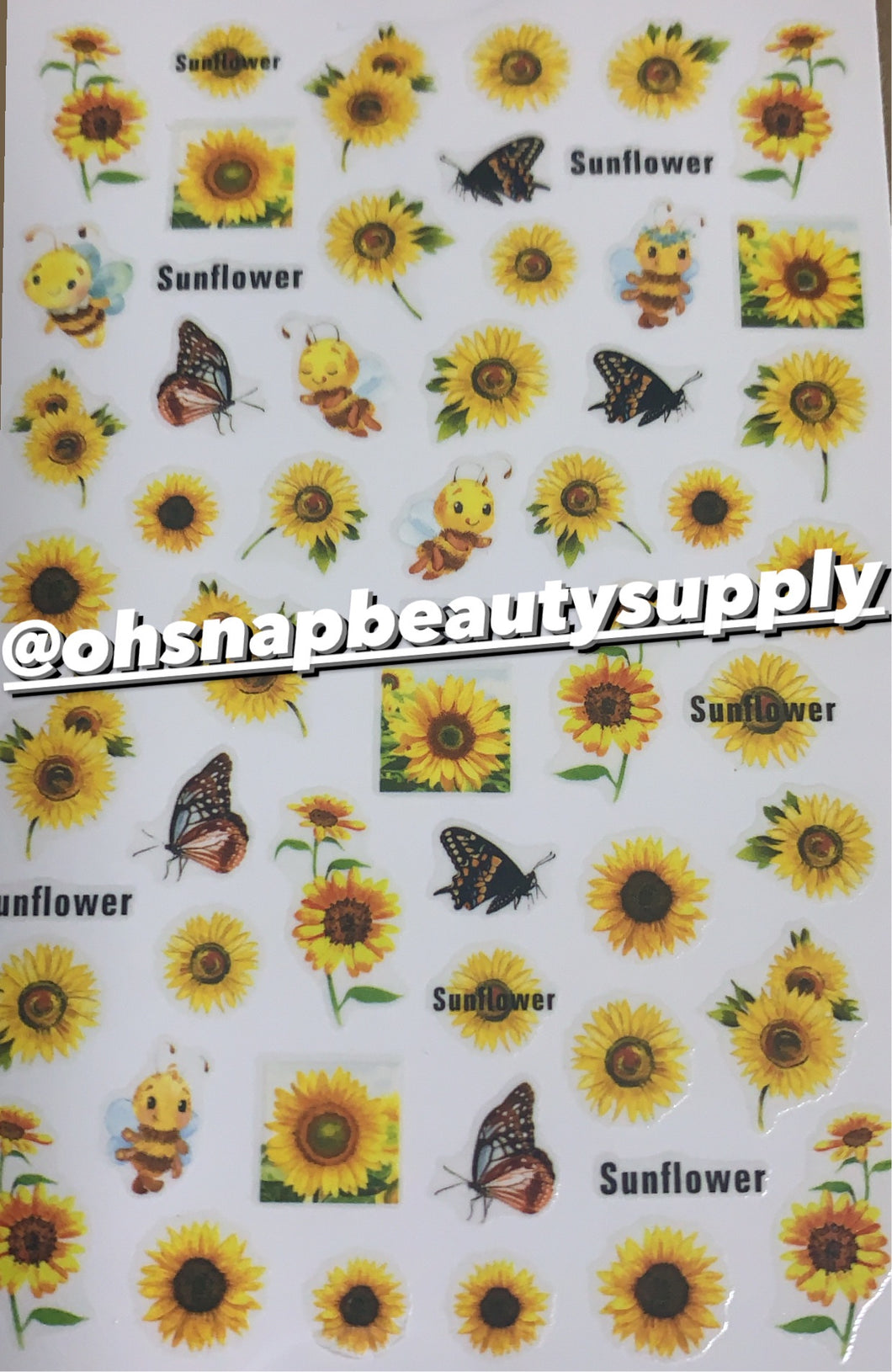 *** Sunflower B063 Sticker