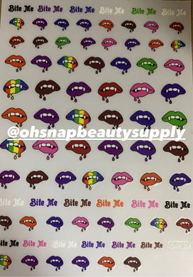 *** Color Lips 21-02 Sticker