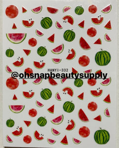 FRUITS Stickers  🍉 🍊 🍍 (10 styles)
