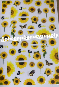 *** Sunflower B057 Sticker