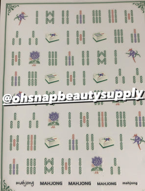 MAHJONG CA 448 Sticker
